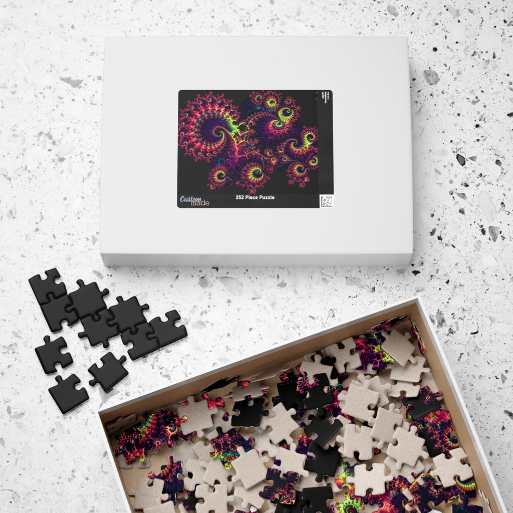 Copper Infinity - Blacklight Jigsaw Puzzle
