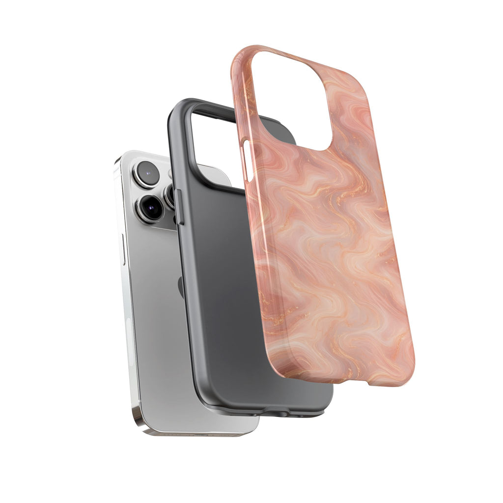 Rose Gold Marble Phone Case