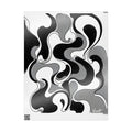 Fillmore Flow - Monochrome Wrapping Paper