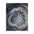 Geode Core - Silver Smoke Jigsaw Puzzle