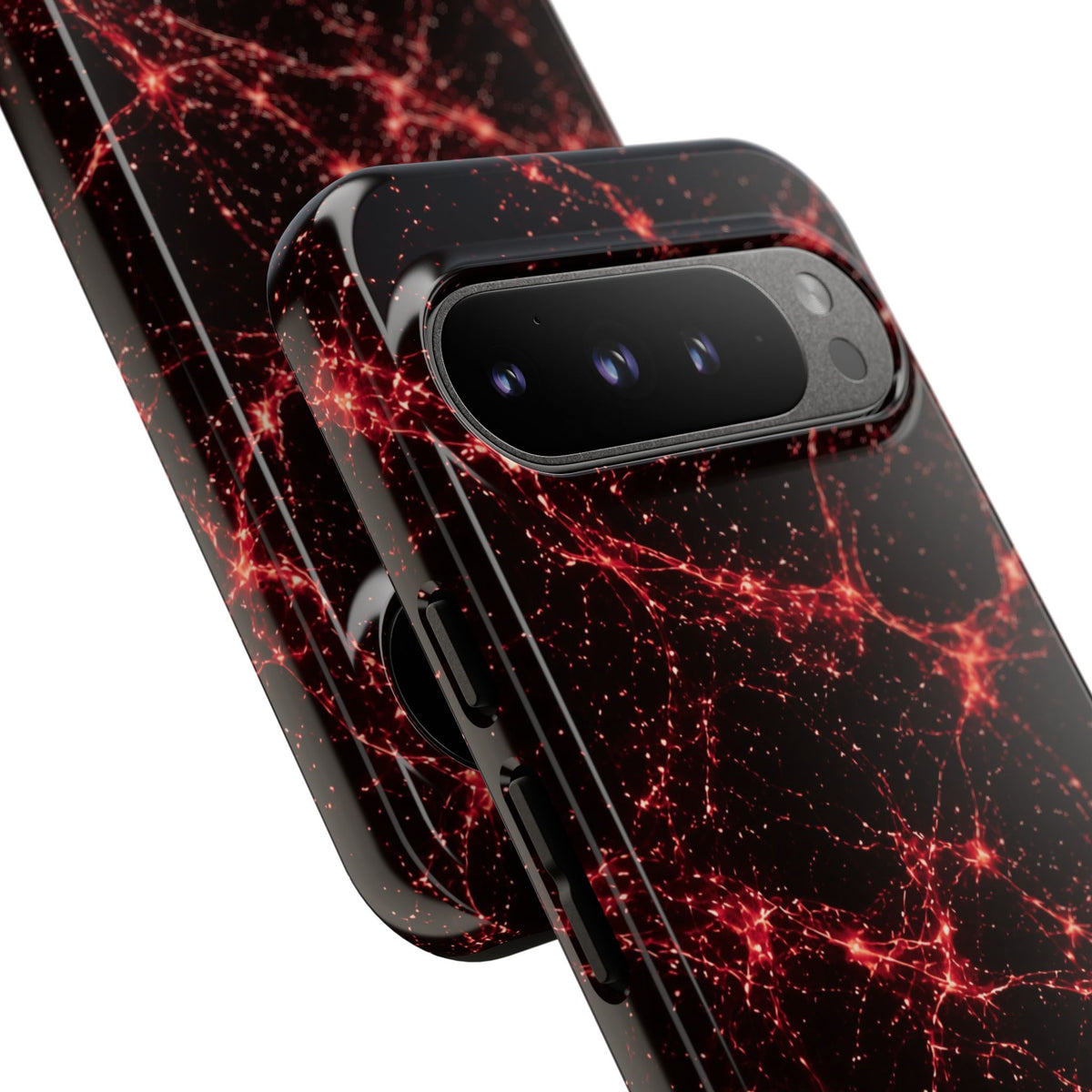 Neon Mycelium - Blood Moon Phone Case