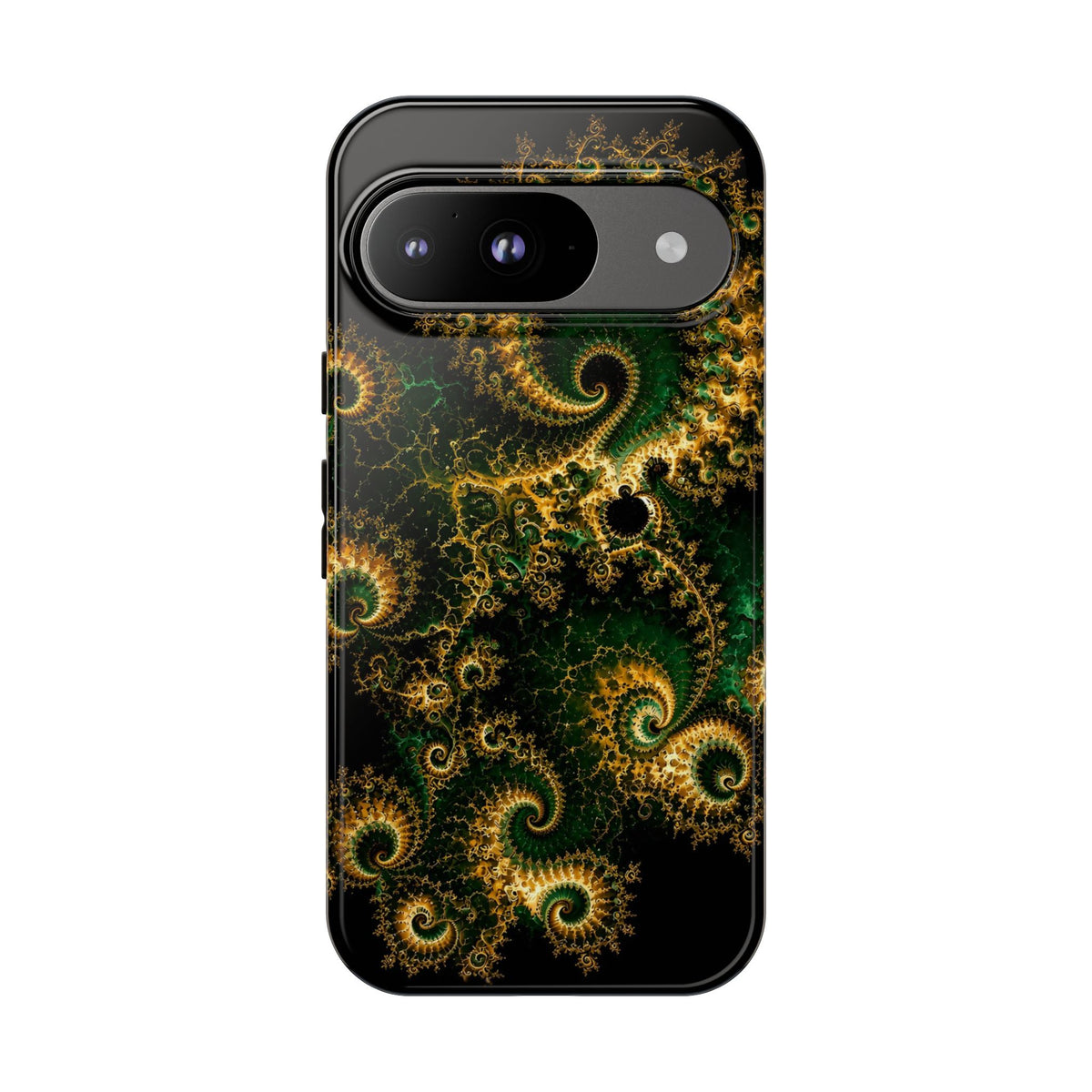Copper Infinity - Emerald & Gold Phone Case