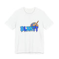 BLXNTT Paint Spill Tee - Blue (White)