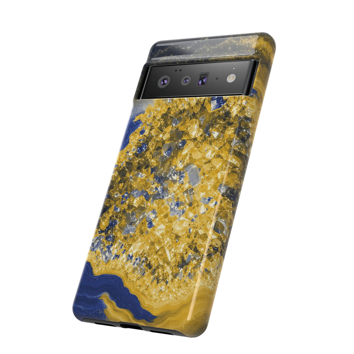 Geode Core - Mustard Navy Phone Case