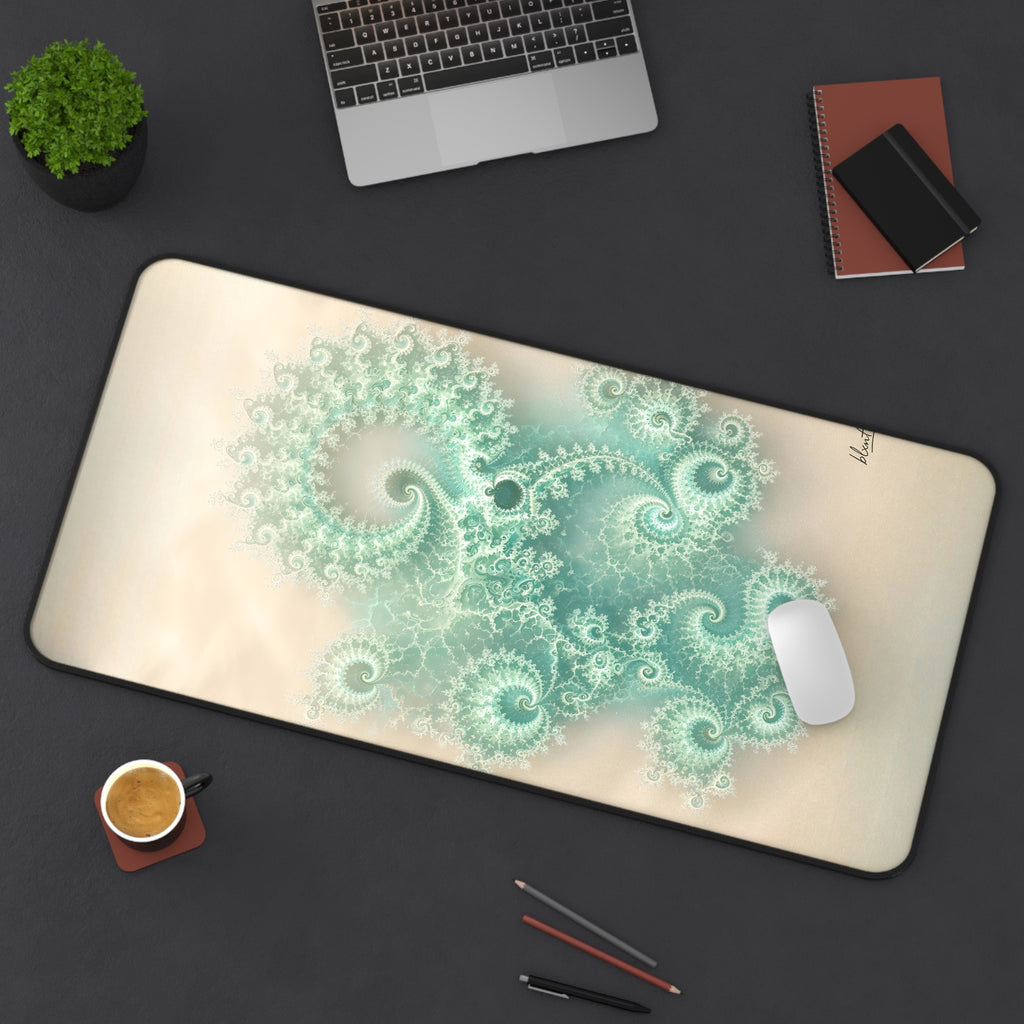 Copper Infinity - Sea Glass Desk Mat
