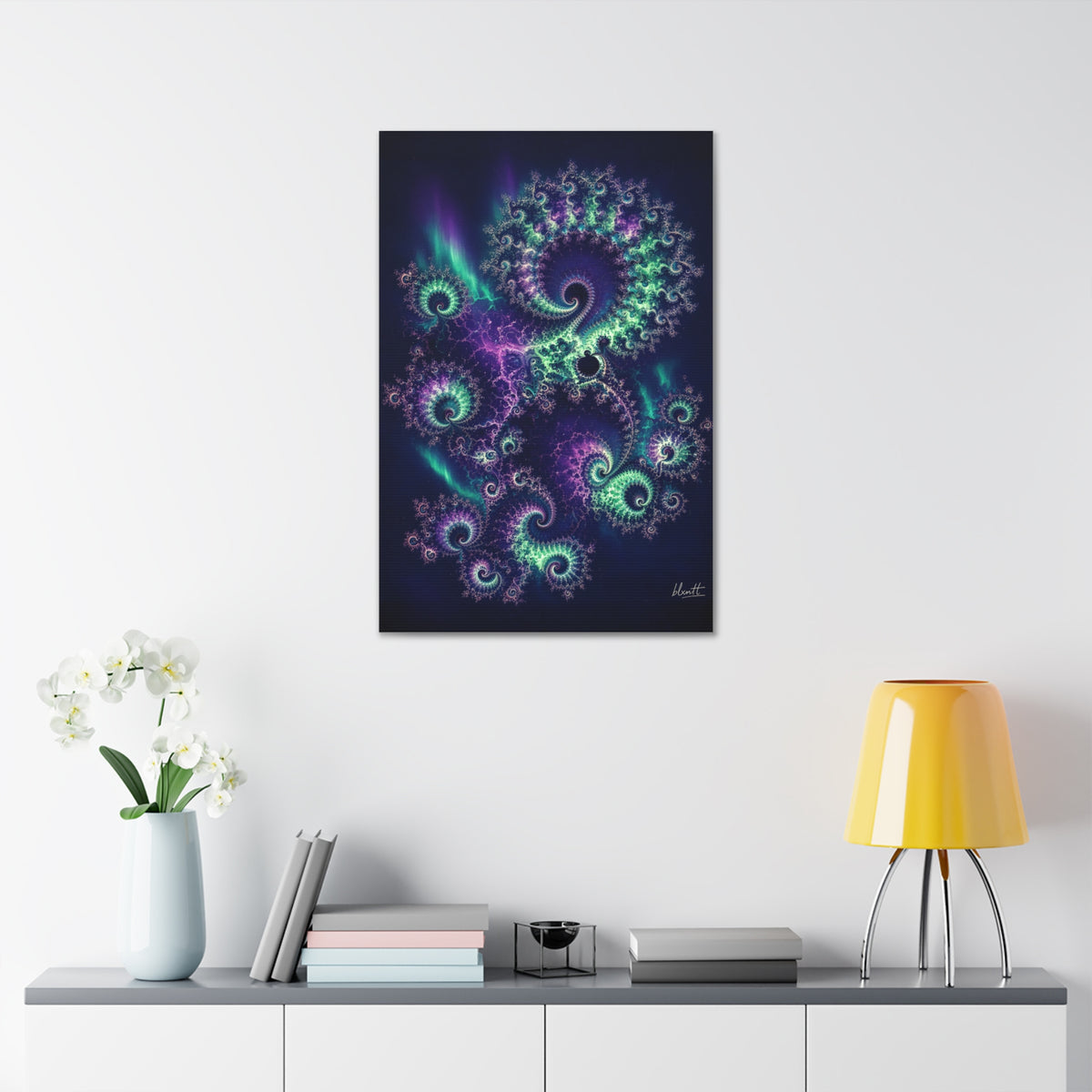 Copper Infinity - Aurora Glossy Canvas