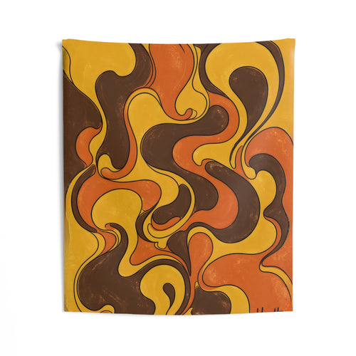 Fillmore Flow - 70s Retro Tapestry