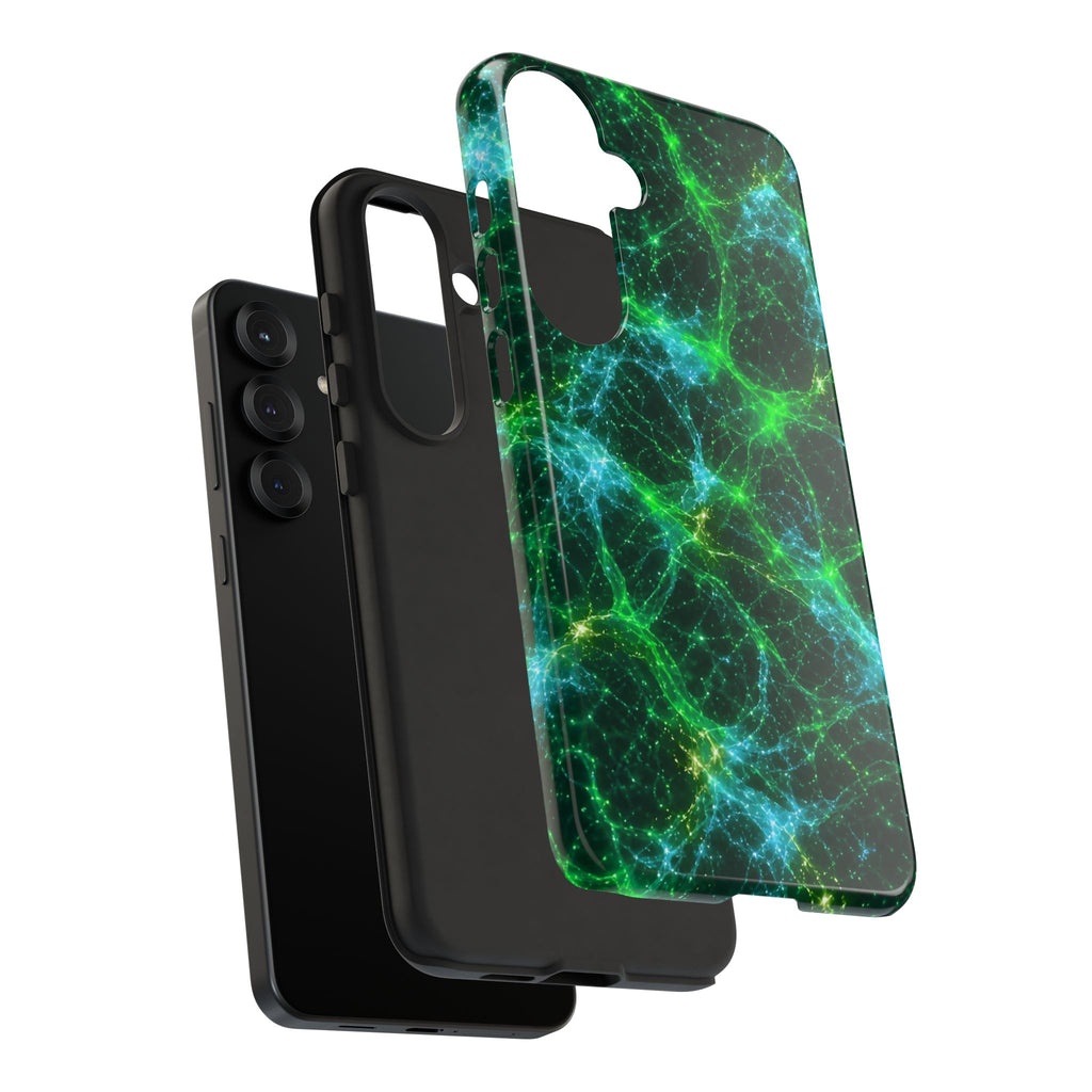 Neon Mycelium - Mermaid Phone Case