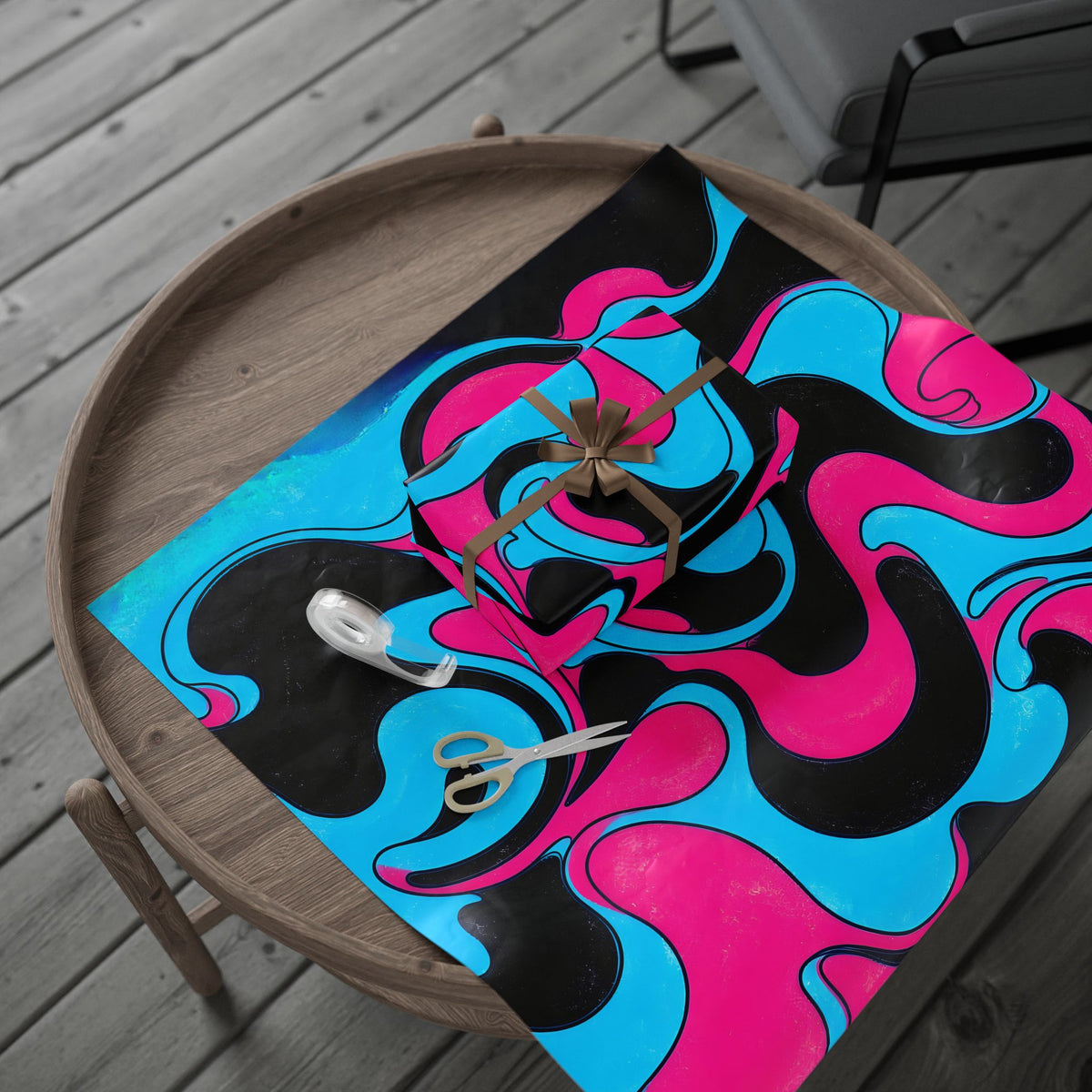 Fillmore Flow - Cyberpunk Wrapping Paper