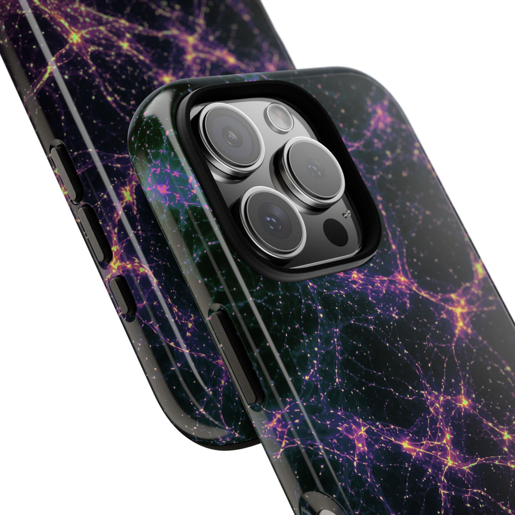 Neon Mycelium - Holographic Phone Case