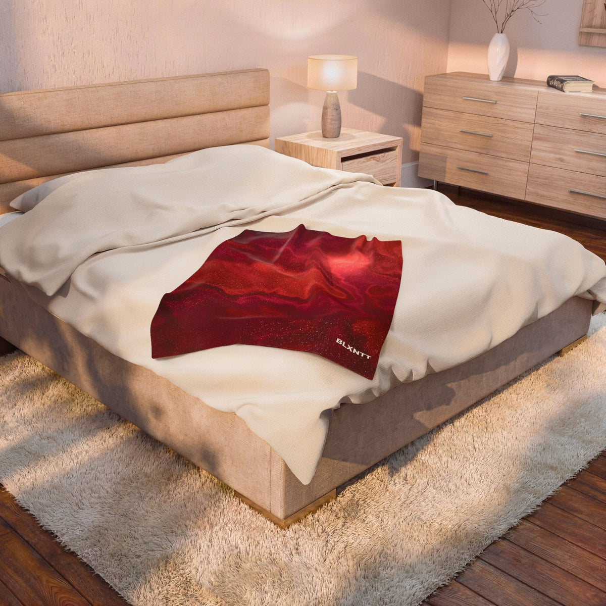 Red Rainbow Dream Blanket