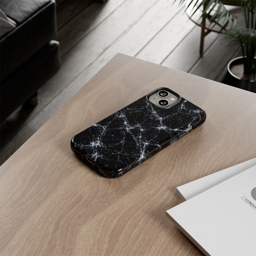 Neon Mycelium - Silver Ghost Phone Case