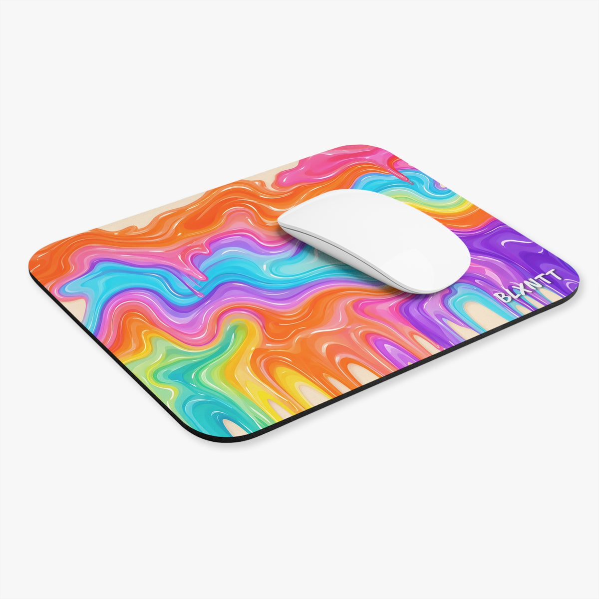 Rainbow Melt Mouse Pad