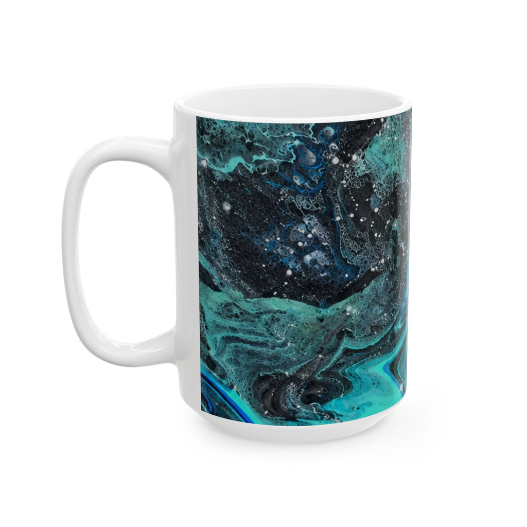BLXNTT Deep Current Pour Ceramic Mug