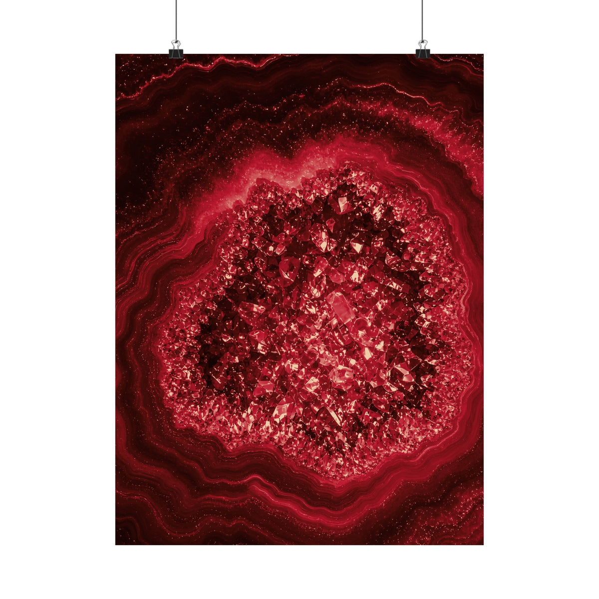 Geode Core - Cherry Cola Poster