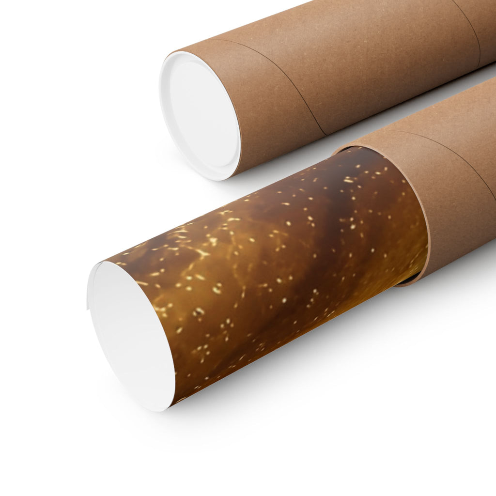 Geode Core - Gold Vein Poster