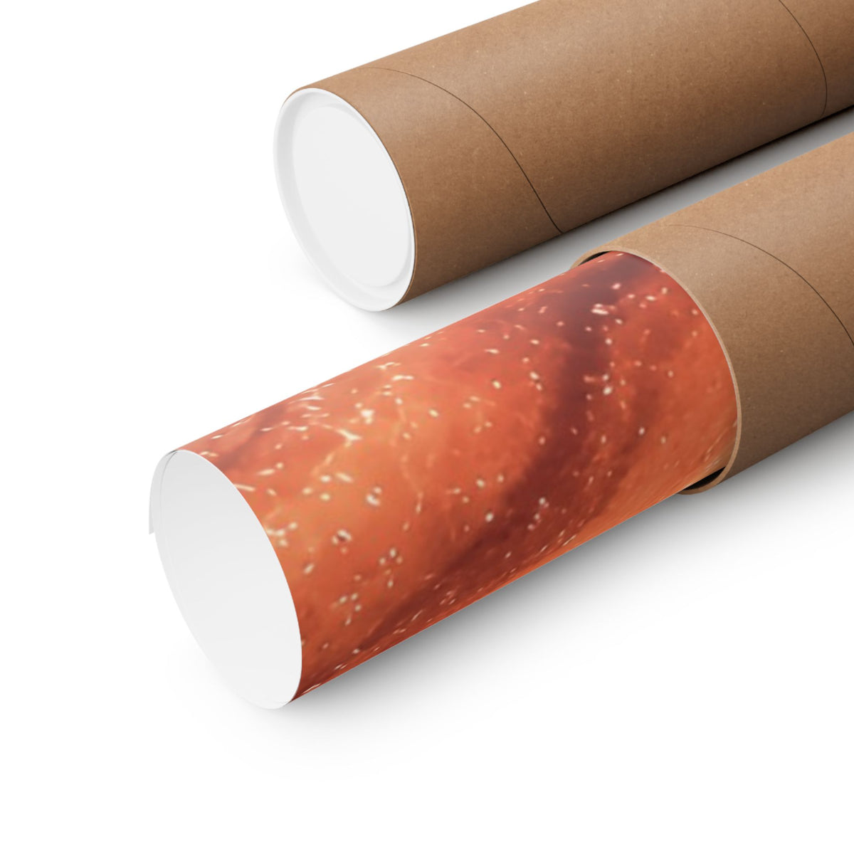 Geode Core - Peach Sorbet Poster