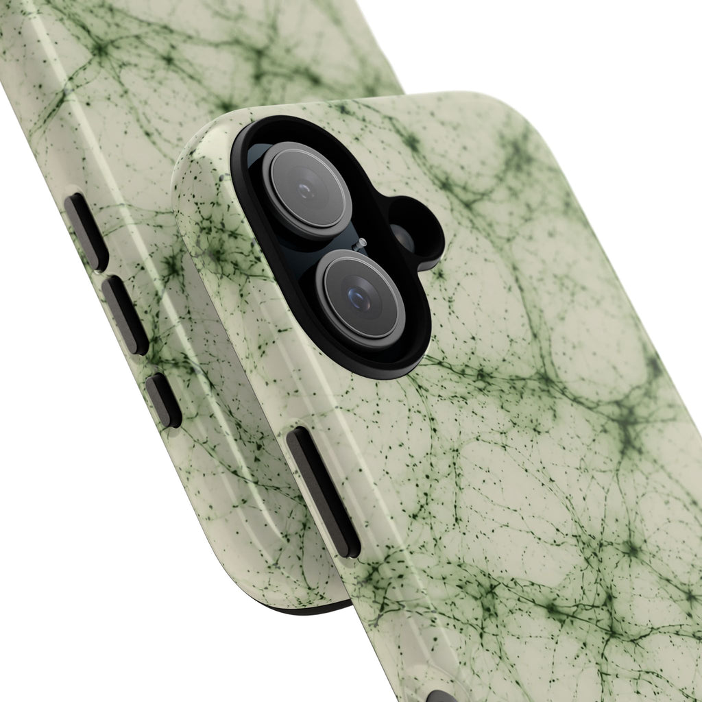 Neon Mycelium - Matcha Latte Phone Case