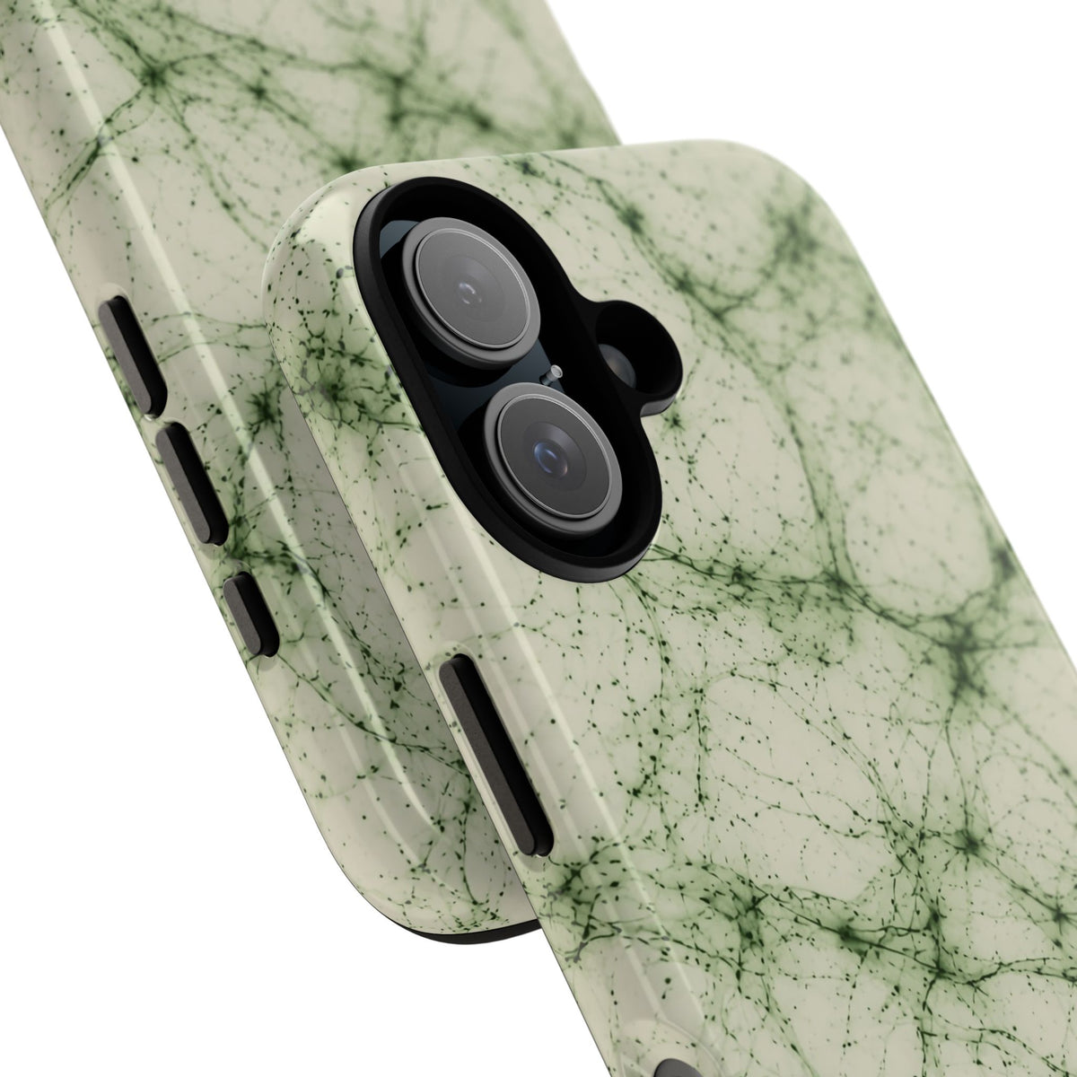 Neon Mycelium - Matcha Latte Phone Case