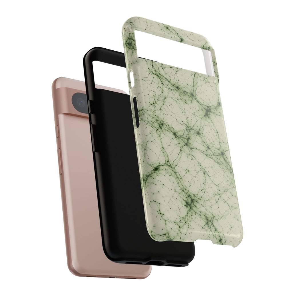 Neon Mycelium - Matcha Latte Phone Case