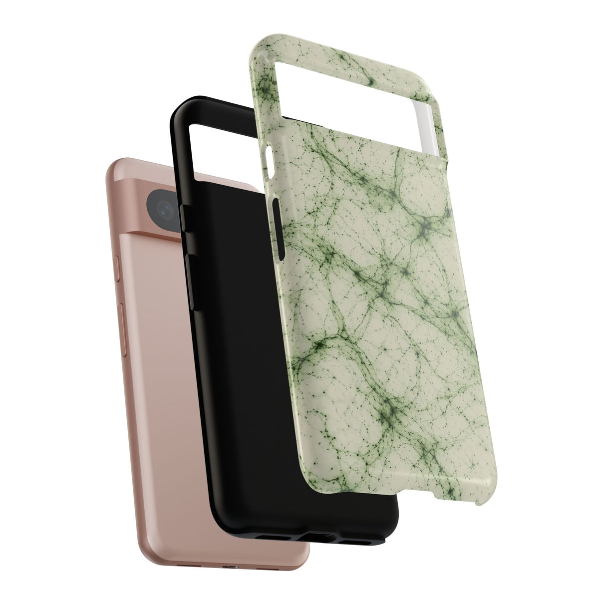 Neon Mycelium - Matcha Latte Phone Case