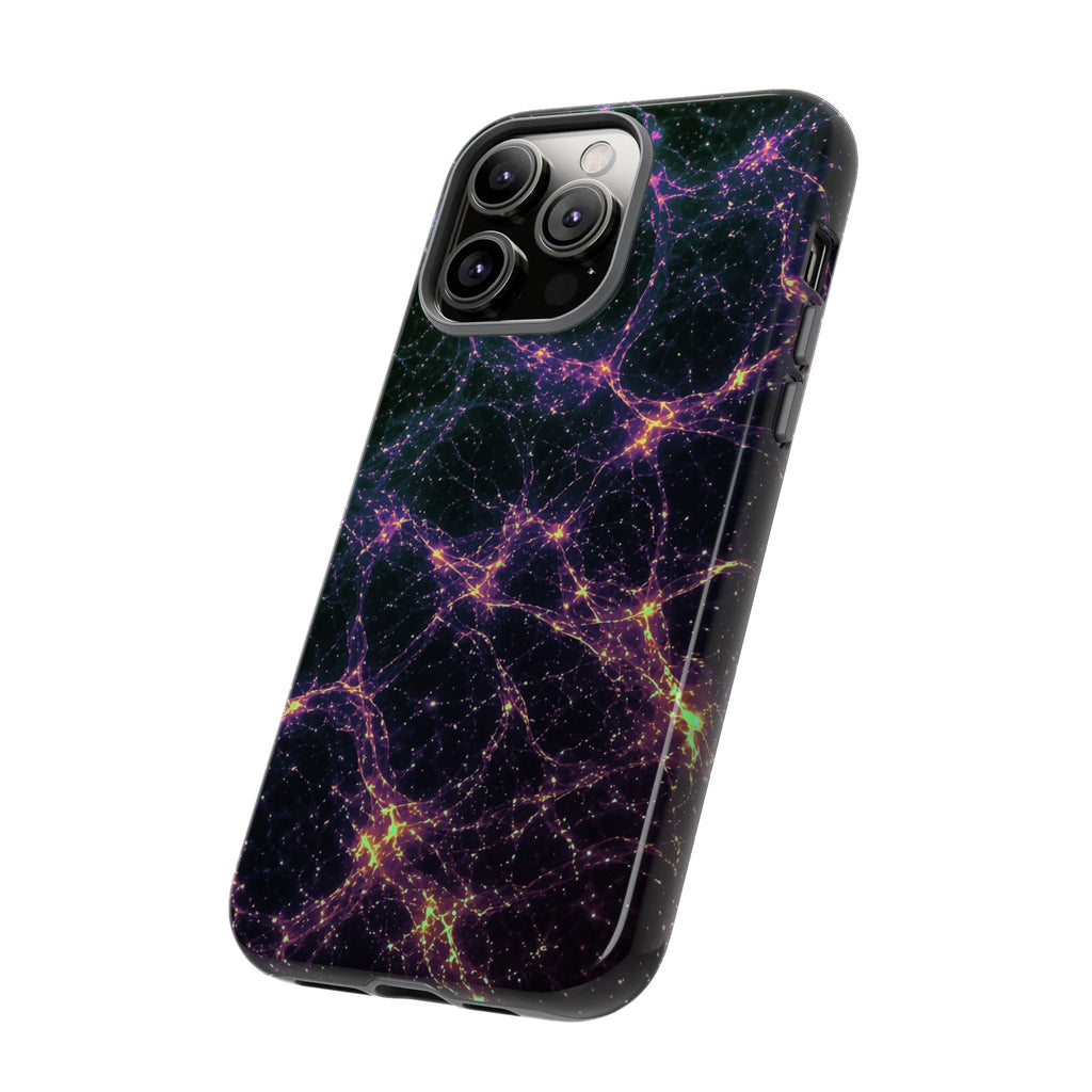 Neon Mycelium - Holographic Phone Case