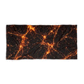 Neon Mycelium - Solar Flare Beach Towel