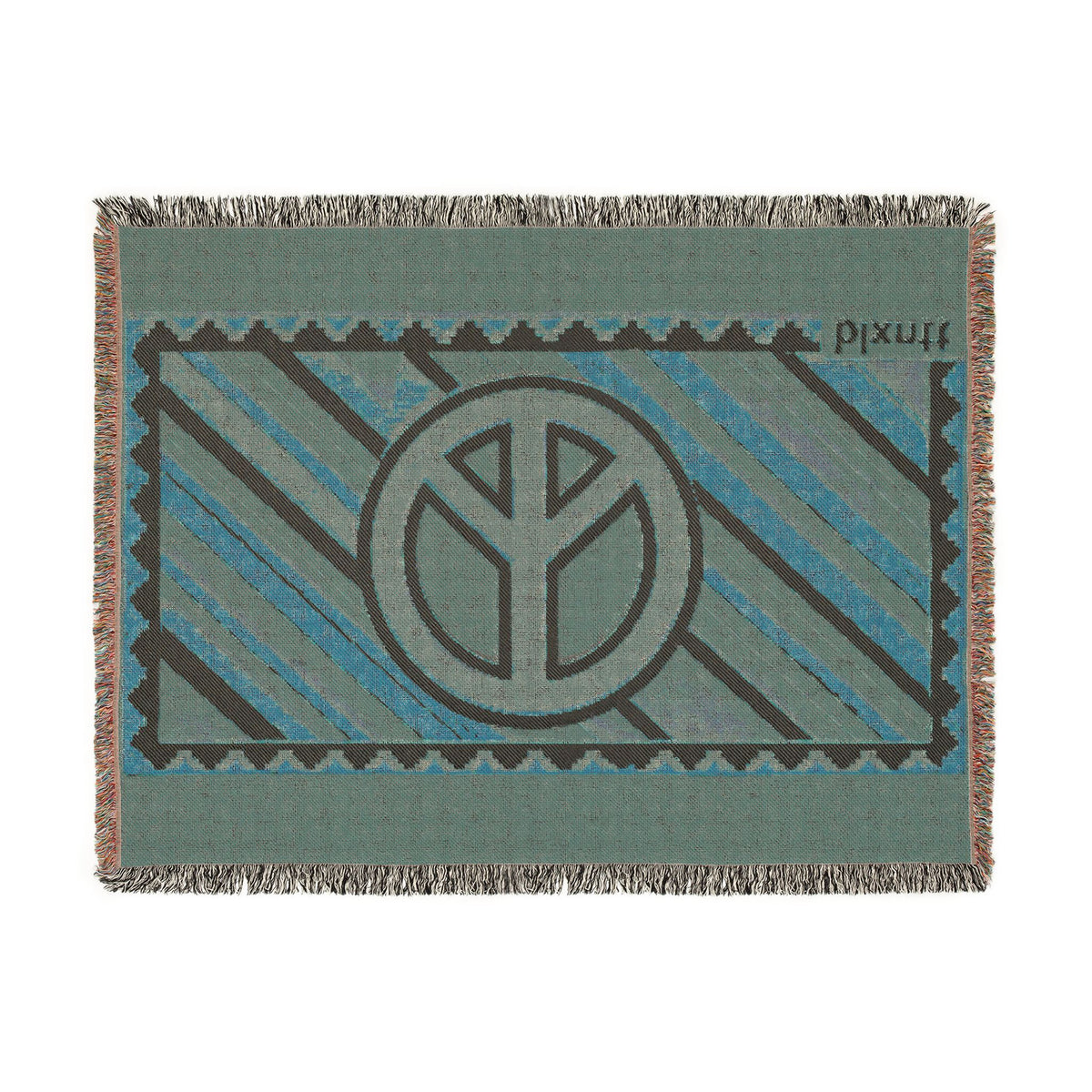 BLXNTT Pink Hippie Woven Blanket #4