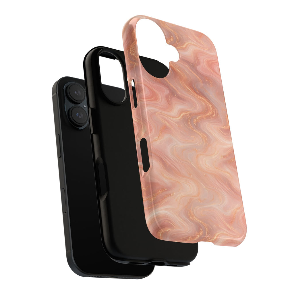 Rose Gold Marble Phone Case