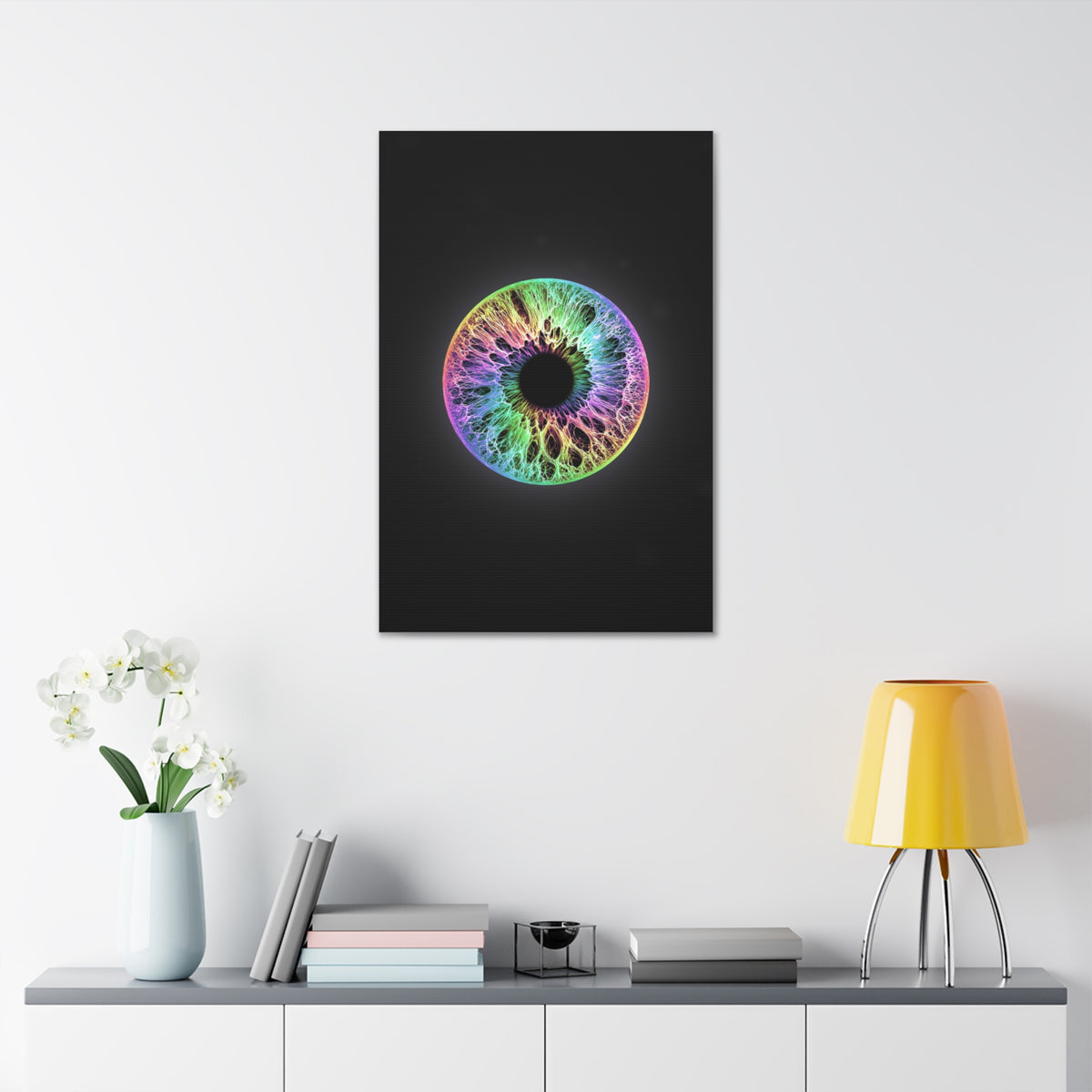 BLXNTT Iris – Lace Web Holographic Glossy Canvas