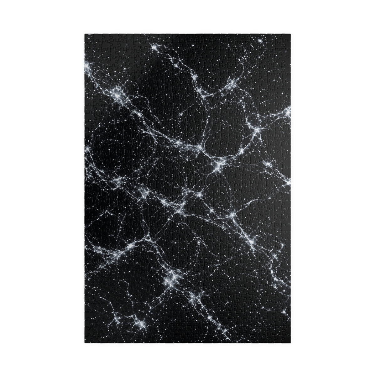 Neon Mycelium - Silver Ghost Jigsaw Puzzle