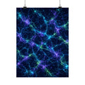 Neon Mycelium - Original Glow Poster