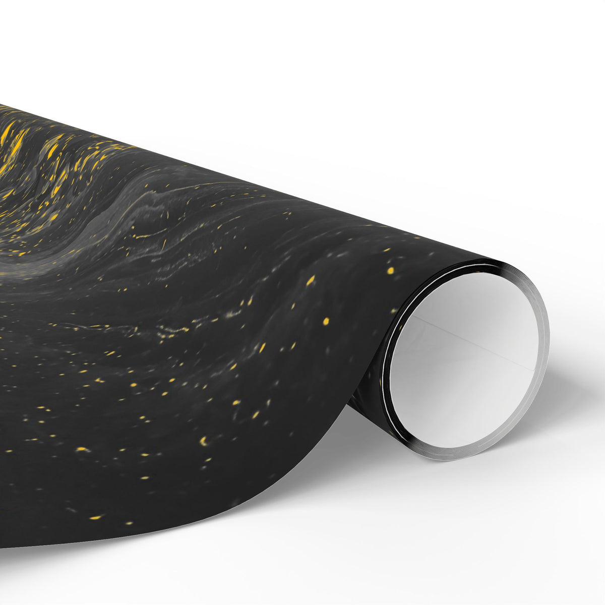 Geode Core - Mono Gold Spark Wrapping Paper