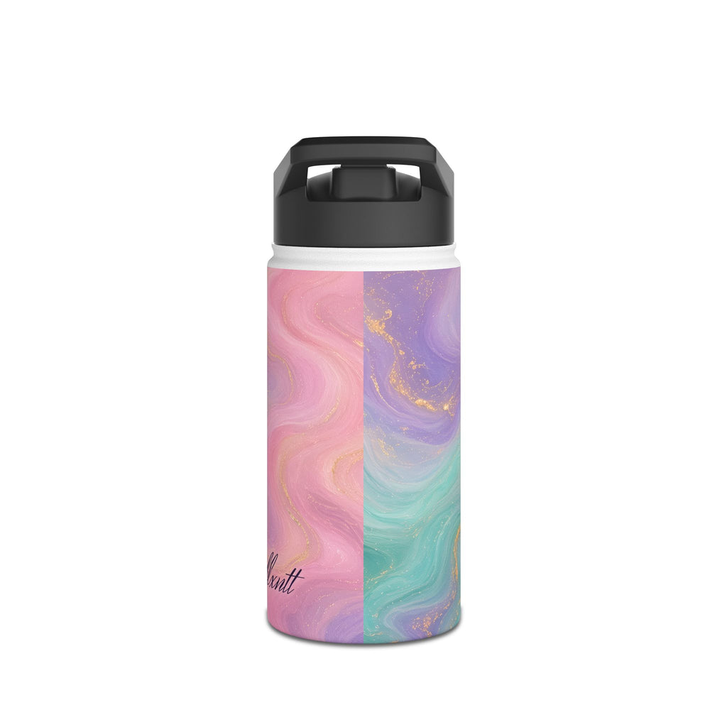 Pastel Marble Water Bottle
