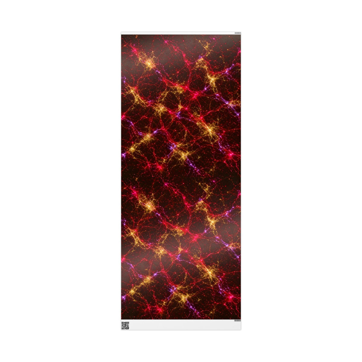 Neon Mycelium - Rainbow Nerve Wrapping Paper