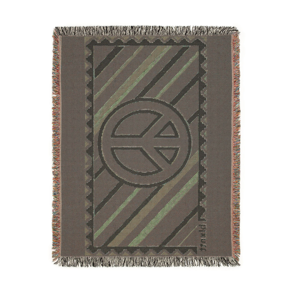 BLXNTT Purple Hippie Woven Blanket #4