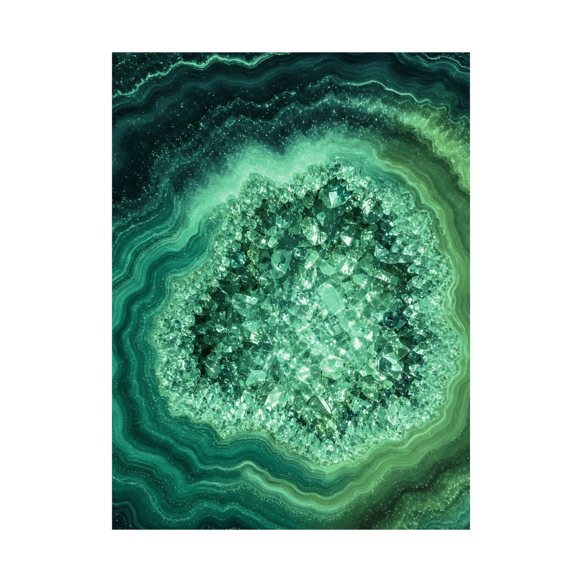 Geode Core - Jade Temple Poster