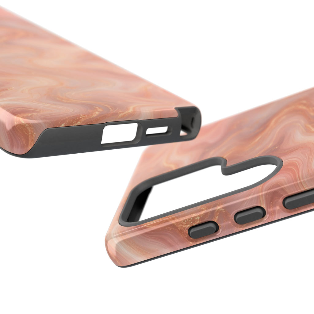 Rose Gold Marble Phone Case
