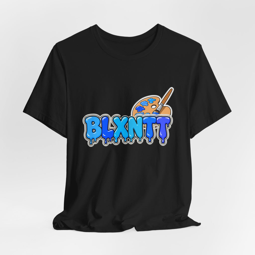 BLXNTT Paint Spill Tee - Blue (Black)