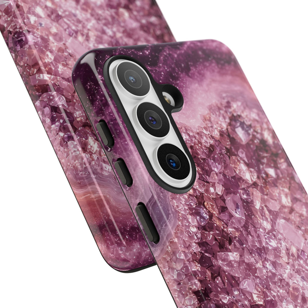Geode Core - Rose Quartz Phone Case