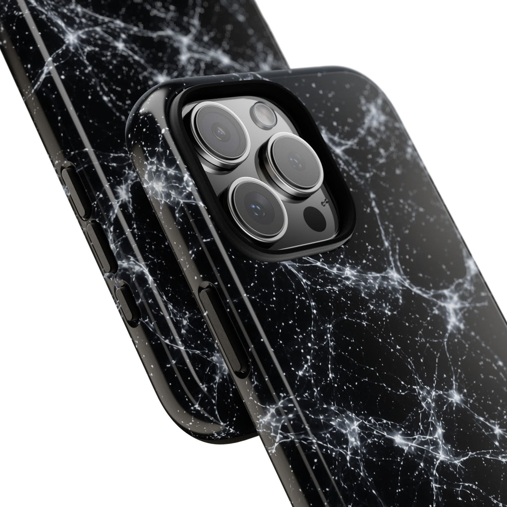 Neon Mycelium - Silver Ghost Phone Case