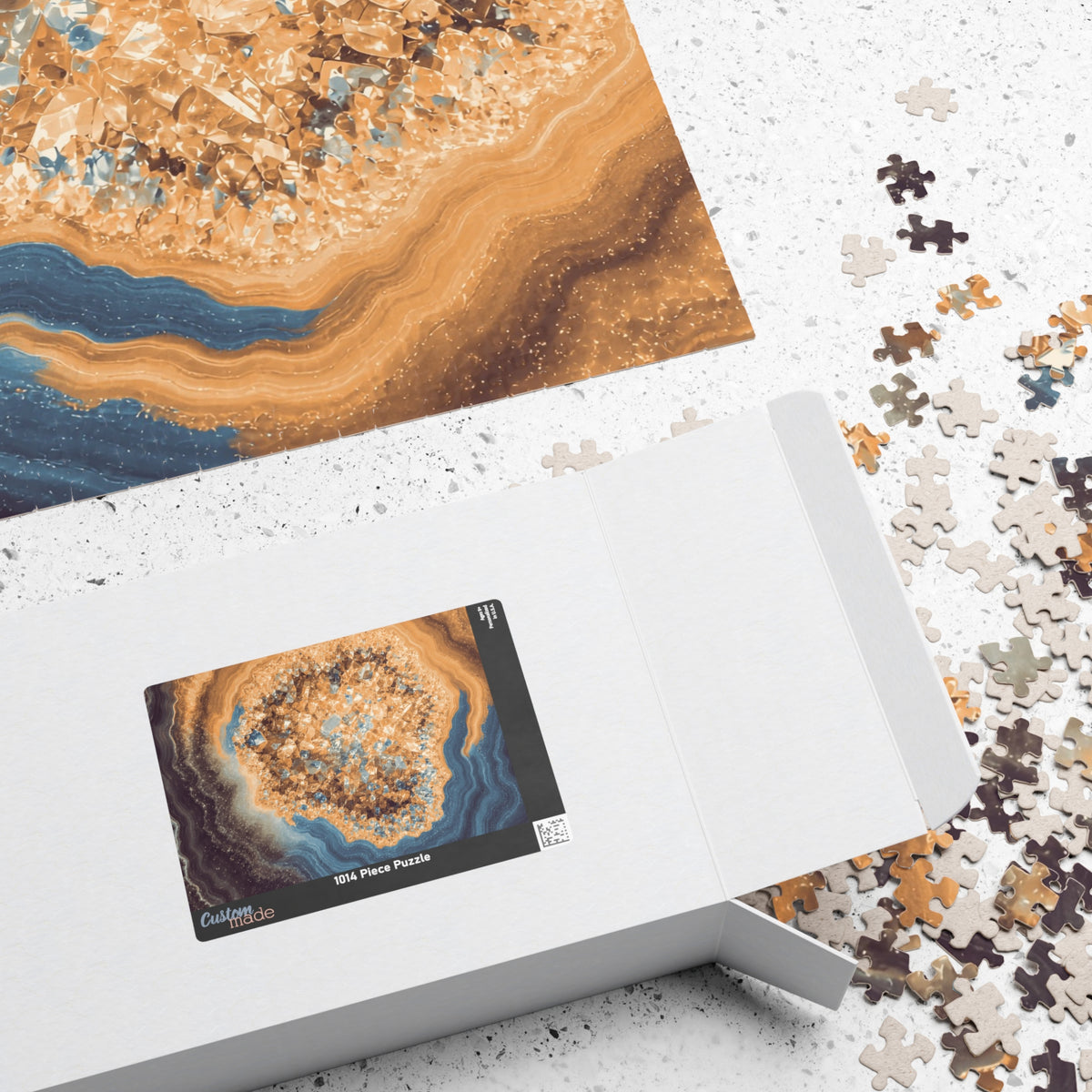 Geode Core - Desert Mirage Jigsaw Puzzle