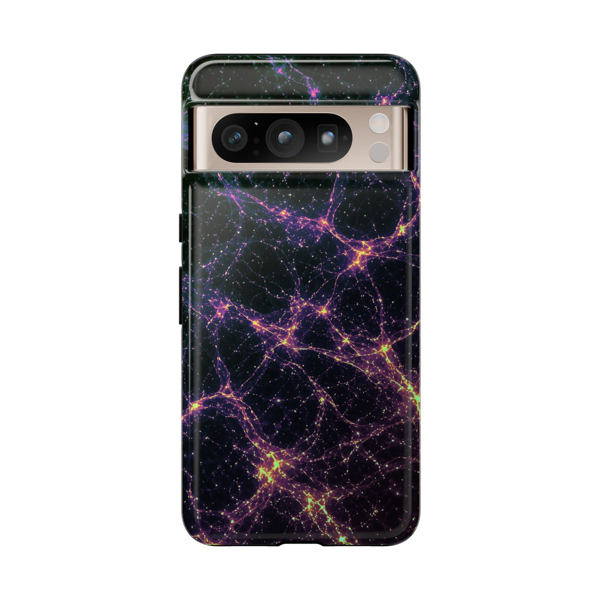 Neon Mycelium - Holographic Phone Case