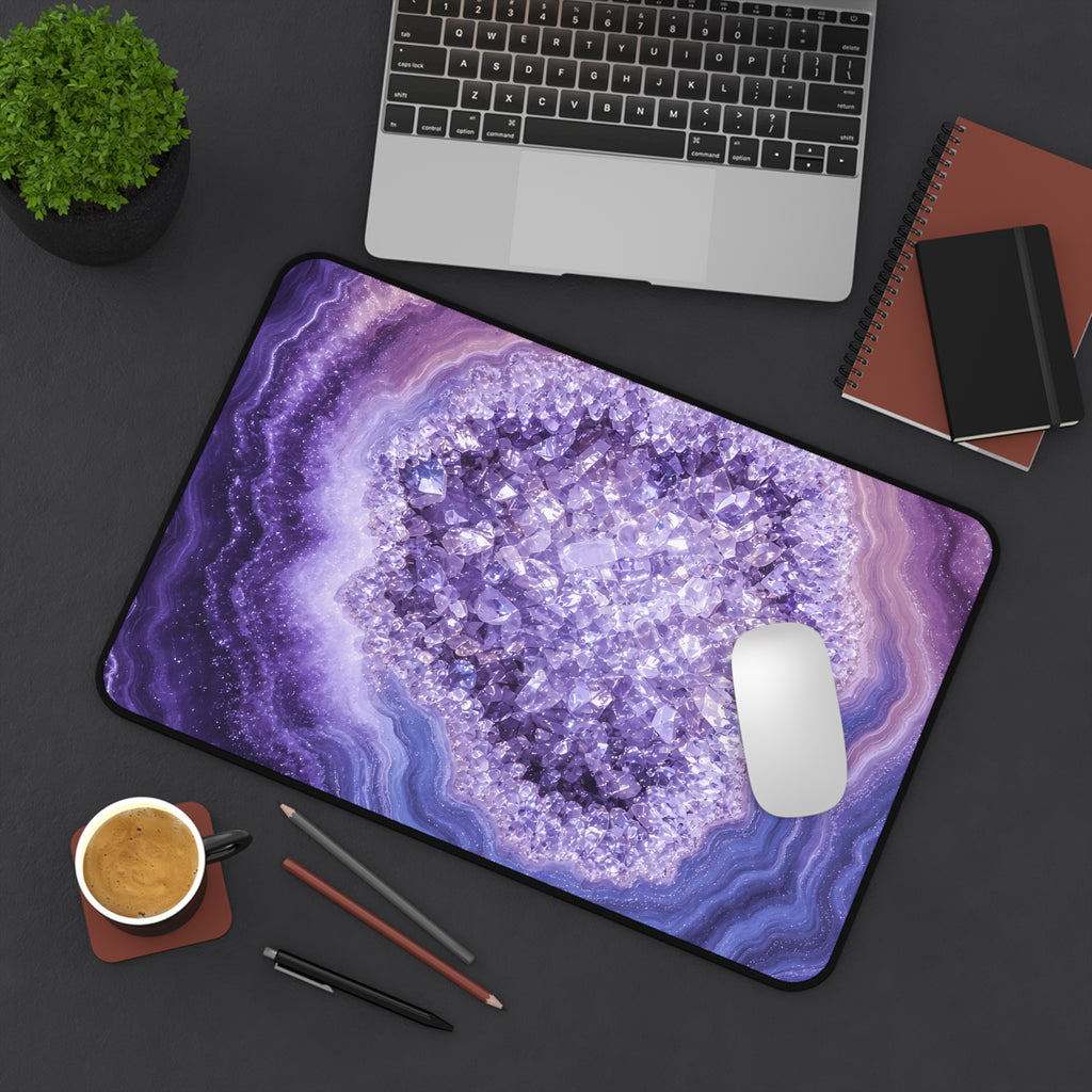 Geode Core - Lilac Dream Desk Mat