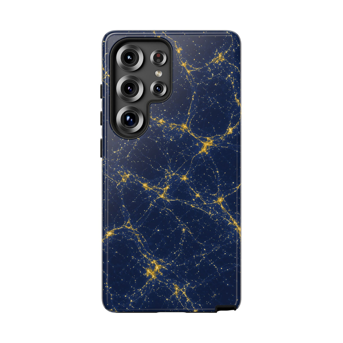 Neon Mycelium - Mustard Navy Phone Case