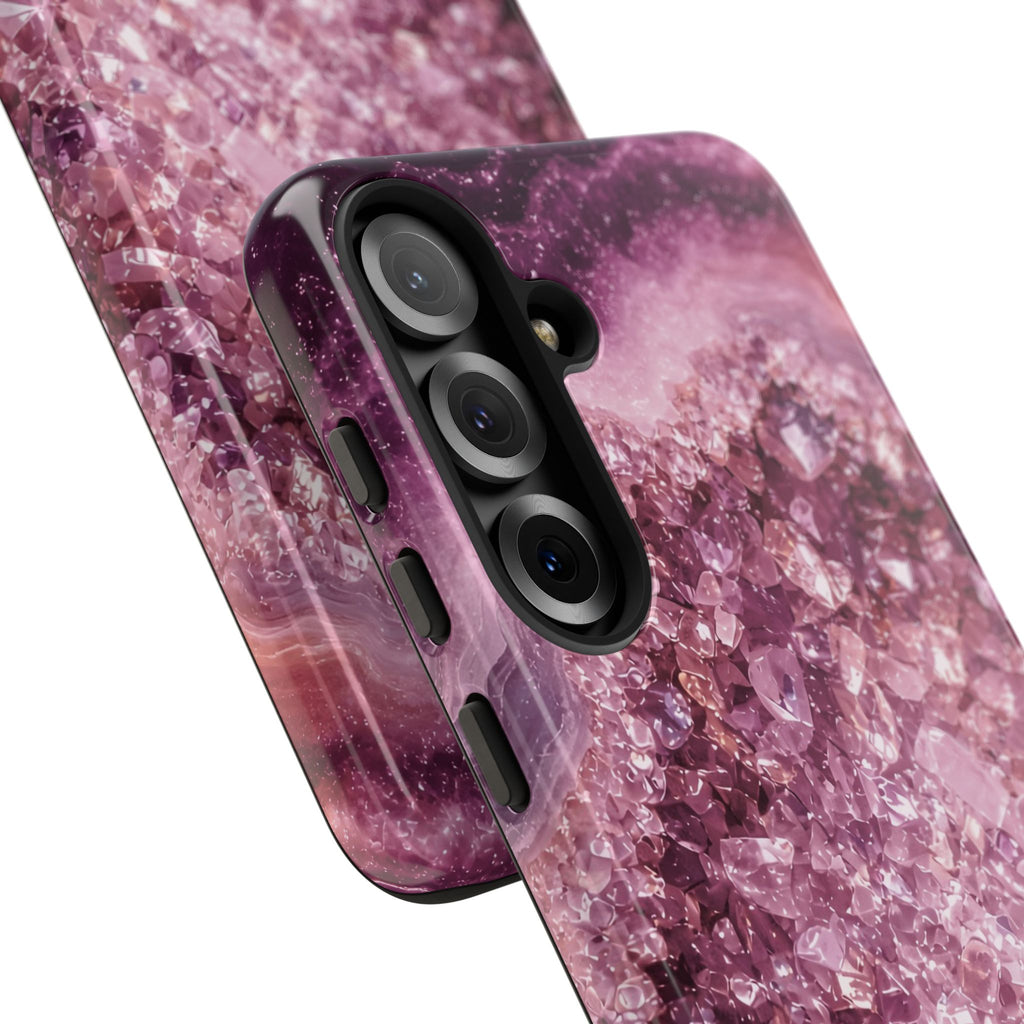 Geode Core - Rose Quartz Phone Case
