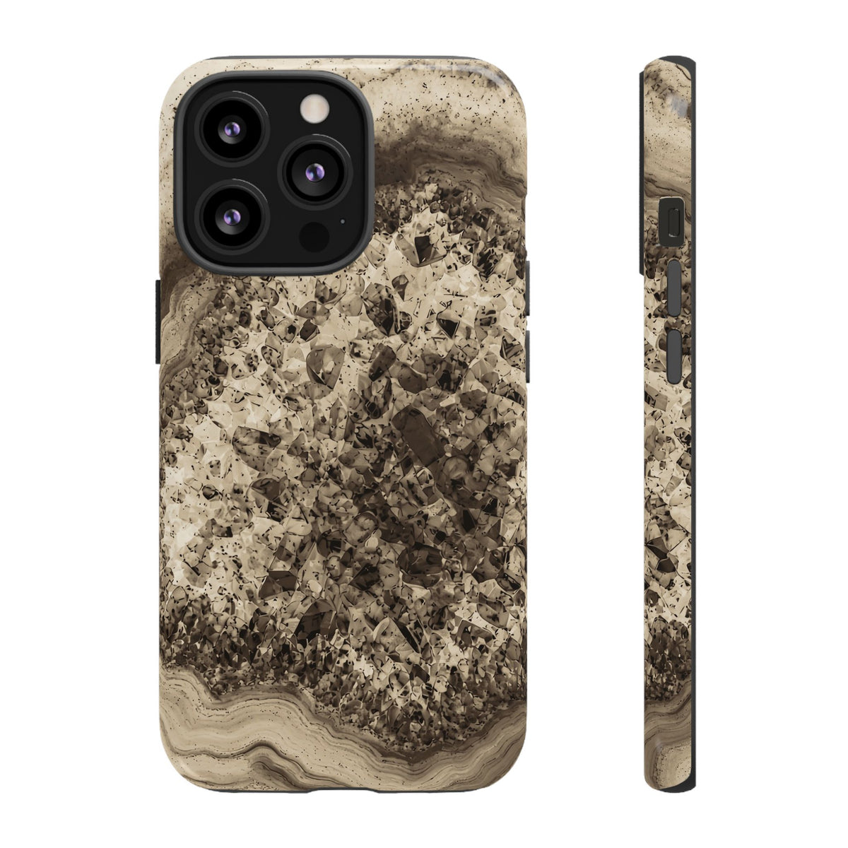 Geode Core - Ink on Paper Phone Case