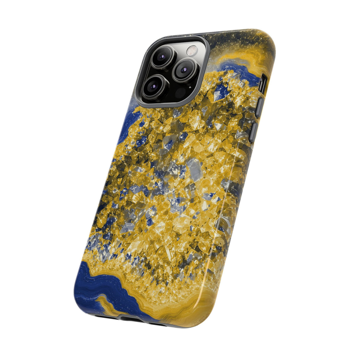 Geode Core - Mustard Navy Phone Case