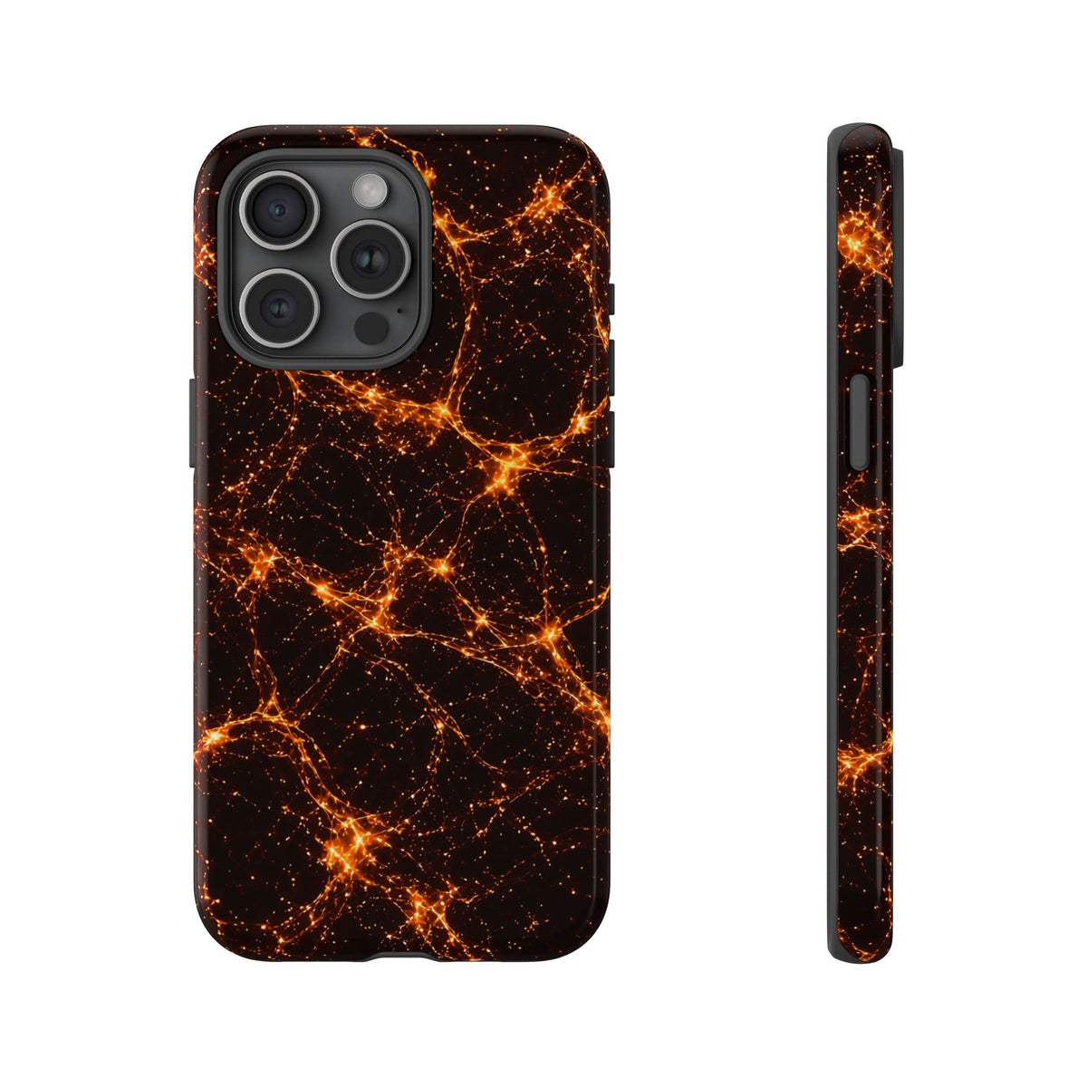 Neon Mycelium - Solar Flare Phone Case