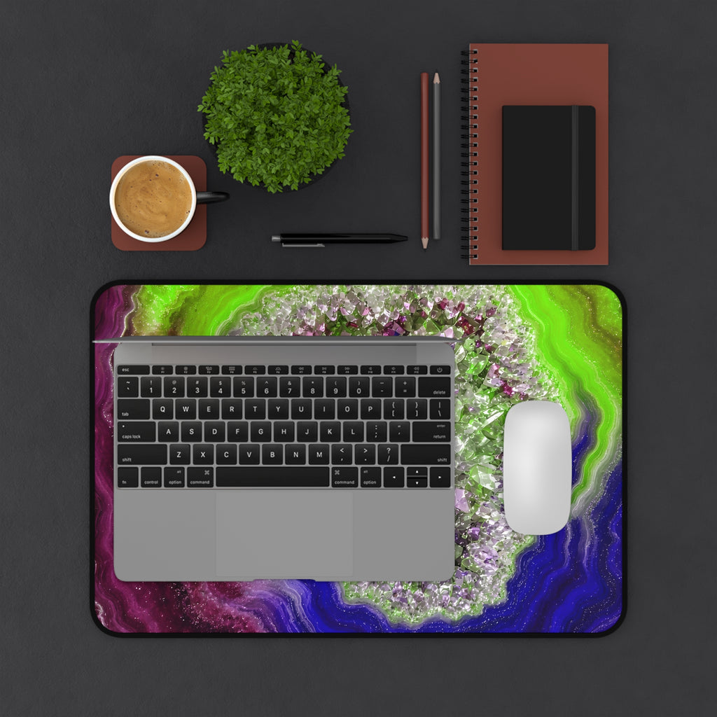 Geode Core - Cosmic Berry Desk Mat